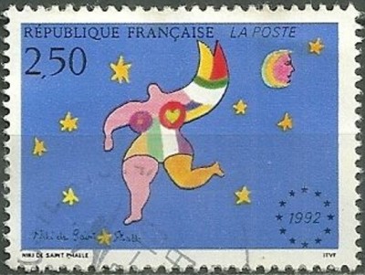 B1039 - Franta 1992 - Piata comuna stampilat foto