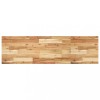 Raft suspendat 140x40x2 cm lemn masiv acacia netratat, DKD Home Decor