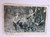 Carte poștală italiană de Paști din 1935