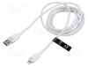 Cablu USB 2.0 VENTION Apple Lightning - USB A, 2m, nichelat