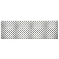 Grila/plasa tuning bara din plastic, 120X40 cm, gri inchis, stil fagure