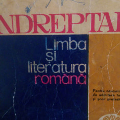 Indreptar de limba si literatura romana A.Macarie,D.Macarie 1971