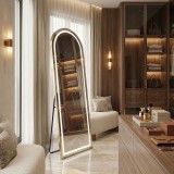 Oglindă LED Orbit 60x170cm Brush Gold
