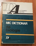 Mic dictionar de biologie de Teofil Craciun, Virginia Craciun