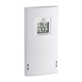 Statie meteo wireless TFA Wood cu ecran mare si transmitator extern
