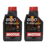 Pachet 2 litri ulei Motul 8100 X-CLEAN GEN2 5W40 , Protectie avansata si performanta pentru motoare moderne pe benzina si diesel