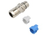 Carcasă M23 pentru conectori HUMMEL, montare pe panou sau cablu