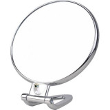 Oglinda cosmetica rotunda cu suport Top Choice, 14 cm