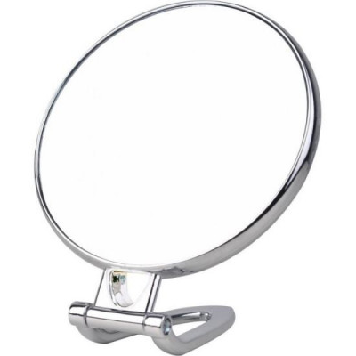 Oglinda cosmetica rotunda cu suport Top Choice, 14 cm foto