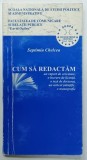CUM SA REDACTAM UN RAPORT DE CERCETARE , O LUCRARE DE LICENTA ....O MONOGRAFIE de SEPTIMIU CHELCEA , 2000, PREZINTA URME DE UZURA