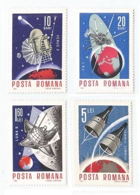 Romania, LP 632/1966, Cosmonautica I, MNH foto