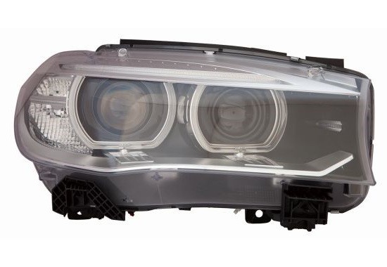 Far Bmw X5 (F15), 10.2013-03.2019, X6 (F16), 01.2014-12.2019, partea Dreapta, bi-xenon; cu lumina timp de zi tip LED; D1S+W21/5W+WY21W; electric; far