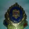 INSIGNA-MILITARA-EMBLEMA COIFURA-MINISTERUL JUSTITIEI veche,de colectie