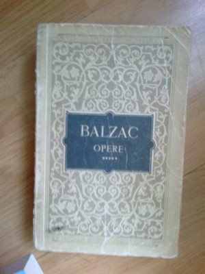h0c BALZAC - OPERE volumul 5 foto