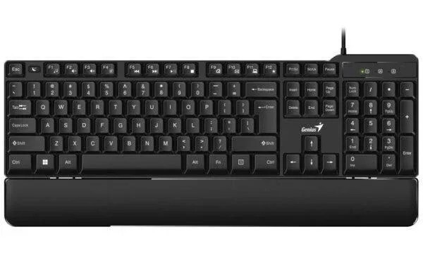 Tastatura Genius USB, 105 taste + 12 taste multimedia, palm