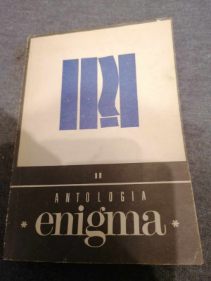 ANTOLOGIA ENIGMA / volumul 2 foto