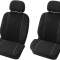 Huse scaune auto Carpoint Velour , set huse scaune Fata 4 piese (2 huse scaune fata+ 2 huse tetiere) , Negru