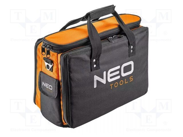 Geantă pentru unelte NEO TOOLS 435x200x330mm cu fermoar și buzunare multiple