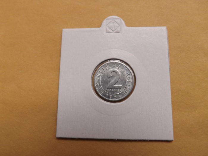 Austria 2 Groschen 1954 - C 1