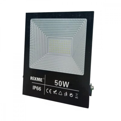Proiector led 50w, Flood, 6500K, alimentare 220v, IP66 foto