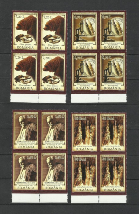 Romania MNH 2007 - 100 de ani bazele biospeologiei Emil Racovita - LP 1753 X4