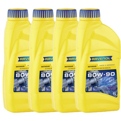 Pachet 4 litri ulei cutie de viteze Ravenol Motogear 80W90 GL5 foto