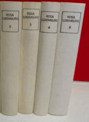 Gesammelte Briefe vol. 2, 4, 5/ Rosa Luxemburg foto