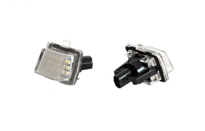 Set 2 Lampi LED placute numar Mercedes-Benz C-Class si E-Class (2011) foto