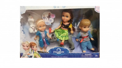 Set 5 figurine Frozen foto