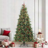 Cumpara ieftin Brad de Crăciun artificial cu ramuri articulare Verde 240 cm