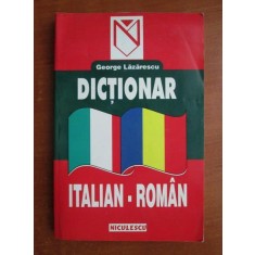 George Lazarescu - Dictionar italian-roman