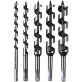 Raider 157799 - Set burghie elicoidale 10-22 mm tija hexagonala 5 bucati