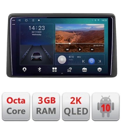 Navigatie Opel Movano Renault Master 2020- Android Ecran 2K QLED octa core 3+32 carplay android auto kit-master+EDT-E310V3-2K CarStore Technology