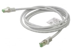 Patch cord S/FTP Cat 8.1 LSZH Gri 1m foto