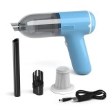 Mini aspirator portabil fara fir, pentru masina si uz casnic, acumulator