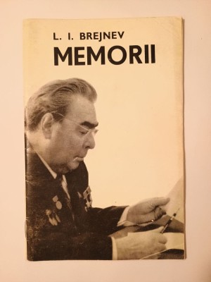 L. I. Brejnev - Memorii (47 p, 1982) foto