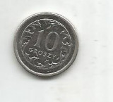 No(2) moneda- POLONIA 10 GROSZY 2007