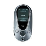 Cheie Auto Smart cu Display 700 Argintiu, Activare Keyless Entry, 4 butoane, LCD cu touchscreen