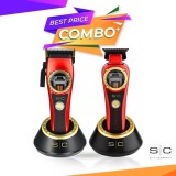 Set STYELCRAFT INSTINCT - Masina de tuns + Masina de contur - fara fir