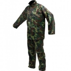 Costum impermeabil pentru ploaie, Vorel 74646, marimea L, camuflaj SCU Mania foto