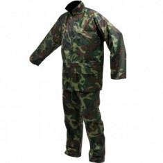 Costum impermeabil pentru ploaie, Vorel 74647, marimea 2XL, camuflaj