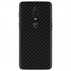 Folie Skin OnePlus 6T Set 2 ApcGsm Wraps Carbon Black foto