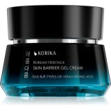 KORIKA Korean Heritage Silk &amp; 8 Types of Hyaluronic Acid Skin Barrier Gel Cream gel-cremă hidratantă și calmantă 50 ml