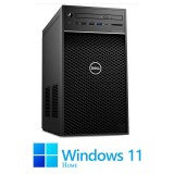 Workstation Dell Precision 3640 MT, Octa Core i7-10700, 32GB DDR4, Win 11 Home
