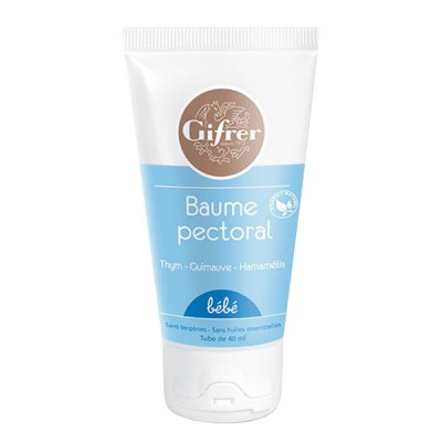 Balsam Pectoral pentru Bebelusi, Gifrer, Baume, Imbunatateste Confortul Respirator, 40ml foto