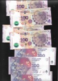 Argentina 100 pesos 2016 aunc-unc pret pe bucata