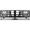 Set 2 bucati, suport numar inmatriculare argintiu Iveco, Autohelix MSA