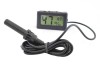 Termometru Higrometru Digital LCD cu Sondă, -50&deg;C - 70&deg;C, Negru, Purlov, Ideal Terariu, Acvariu, Instrumente Muzicale