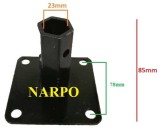 Manicot roata motocultor baza patrata profil hexagon, GF-0807