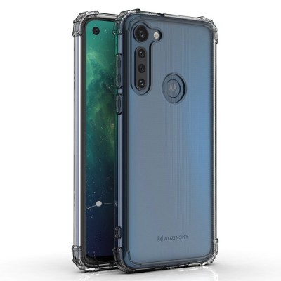 Husa pentru MOTOROLA Moto G8 Power - Anti-Shock Military (Transparent) Wozinsky foto